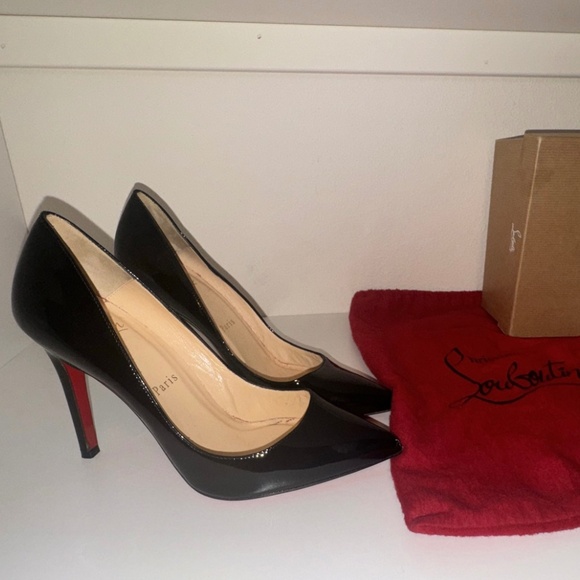 Authentic Christian Louboutin Pigalle 100mm - Picture 1 of 10